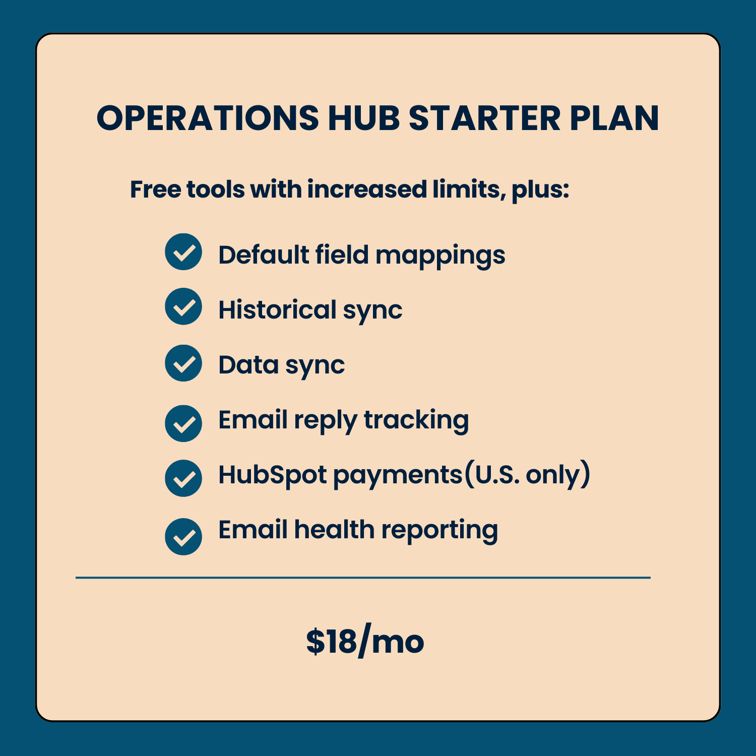 Operations Hub Starter PLAN