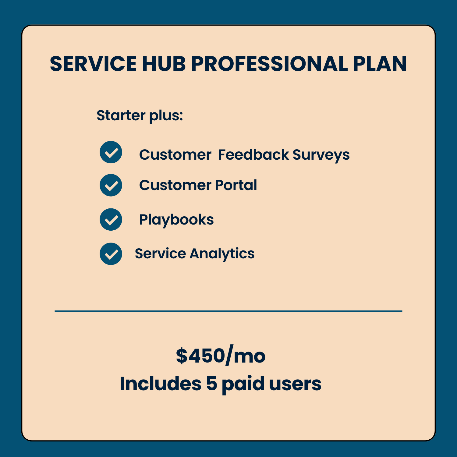 Service Hub Professional PLAN