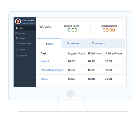 Zoho Invoice 5