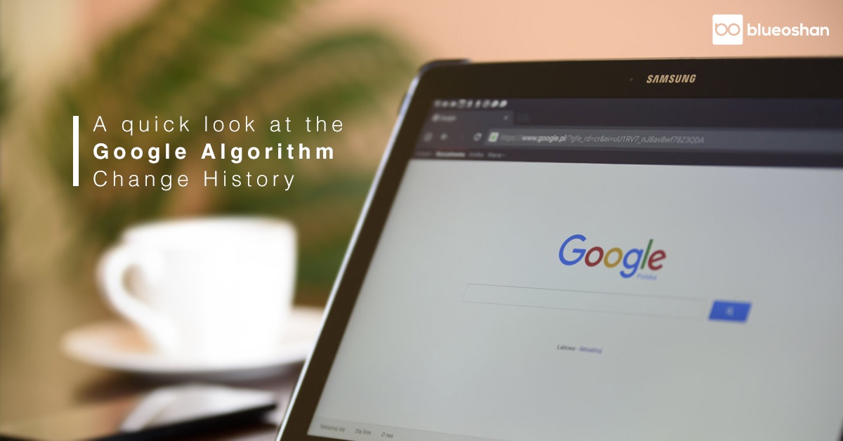 A quick look at the Google Algorithm Change History