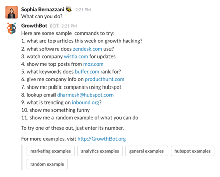 Growth Bot
